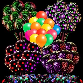 300 ballons néon uv à pois de 12", ballons lumineux de 10" qui brillent dans le noir, ballons en latex noir clair pour fête d'anniversaire et mariage. DIAYTAR COTE D'IVOIRE est une boutique en ligne généraliste proposant plus de 300000 références de produits, ce qui en fait l'une des plus grandes boutiques en ligne de Côte d'Ivoire. Avec une large gamme de produits, les clients peuvent trouver tout ce dont ils ont besoin en un seul endroit. Elle est réputée pour son large choix de produits et sa qualité de service.