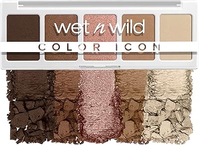 Palette de 5 fards à paupières wet n wild color, 5 couleurs riches