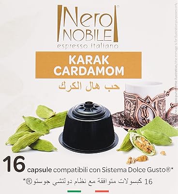 Capsules nero nobile karak pack de 6 pack de 16 capsules compatibles avec dolce gusto | 96 capsules |. DIAYTAR COTE D'IVOIRE est une boutique en ligne généraliste qui propose plus de 300 000 références de produits. Elle est reconnue comme l'une des boutiques en ligne leaders en Côte d'Ivoire, offrant une large gamme de produits pour répondre aux besoins de ses clients. Avec une telle offre, les clients peuvent trouver tout ce dont ils ont besoin en un seul endroit.