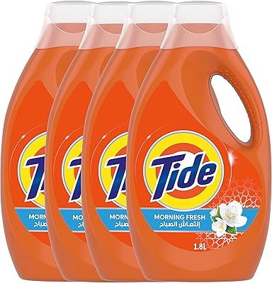 Lessive en gel automatique tide, parfum frais du matin, 4 x 1,8 l. La boutique en ligne DIAYTAR COTE D'IVOIRE est conçue pour offrir une expérience d'achat en ligne fluide et intuitive. Le site web est facile à naviguer, et les clients peuvent fácillement trouver les produits qu'ils cherchent grâce à la fonction de recherche ou en parcourant les différentes catégories de produits. Les informations sur les produits sont complètes et détaillées.