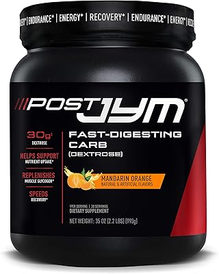 Jym supplement science carb post-workout digestion rapide - dextrose pur post-entraînement | jym