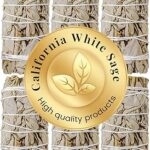 Bâtons de sauge blanche 4" - paquets de sauge blanche pour le nettoyage