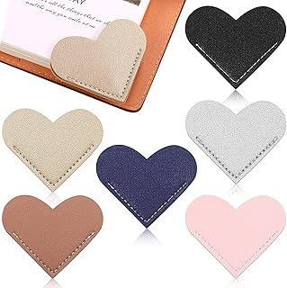 Marque-page en cuir en forme de cœur, marque-page en cuir fait à la main, marque-pages de lecture mignons pour les femmes et les amateurs de livres (6 pièces, couleur élégante). Avec plus de 300 000 références de produits, DIAYTAR COTE D'IVOIRE est la boutique en ligne la plus complète de Cote d'Ivoire. Elle propose des produits de toutes sortes, allant de l'électronique aux vêtements en passant par les produits alimentaires. Les clients peuvent faire leurs achats en toute confiance grâce à la qualité des produits et au service client de la boutique.