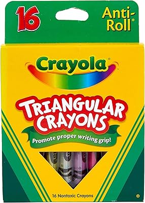 Crayons triangulaires crayola de 16 pièces | crayon anti-roulis poignée d'écriture solide et grande. DIAYTAR COTE D'IVOIRE, leader du e-commerce en Cote d'Ivoire, propose plus de 300000 références de produits sur son site. Avec une gamme variée de produits, cette boutique en ligne généraliste répond aux besoins de tous les consommateurs ivoiriens. Elle se positionne comme la référence pour les achats en ligne dans le pays.