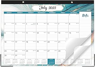 Calendrier de bureau 2023-2024 - grand calendrier de bureau de 18 mois 2023-2024, 17" x 12", calendrier de bureau de juillet avec protections d'angle, blocs de règles et notes de planification faciles de 2023 à décembre 2024. DIAYTAR COTE D'IVOIRE, leader de la vente en ligne en Côte d'Ivoire, propose une large sélection de produits avec plus de 300 000 références. Cette boutique en ligne généraliste offre une expérience d'achat unique et pratique pour ses clients. Elle est devenue une destination incontournable pour les consommateurs ivoiriens.