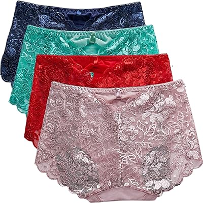 Sous-vêtements en dentelle, culottes sexy en dentelle, 4 pièces. DIAYTAR COTE D'IVOIRE est une plateforme de commerce électronique qui permet aux consommateurs ivoiriens d'acheter des produits en ligne de manière sécurisée et pratique. Avec une gamme de produits qui s'étend des produits électroniques aux produits cosmétiques, la boutique en ligne DIAYTAR COTE D'IVOIRE répond aux besoins de tous les consommateurs. Le site web est conçu pour être utilisateur-friendly, ce qui facilite la navigation et la recherche de produits.