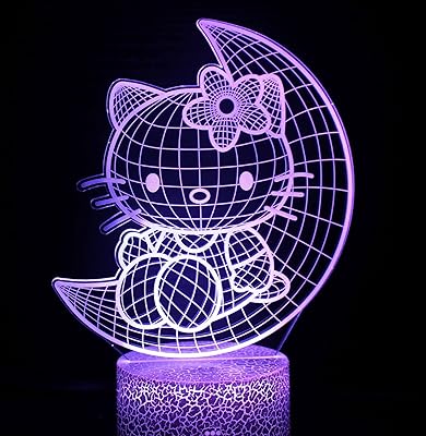 Lampe de bureau de nuit led 3d 16 couleurs illusion d'optique hello kitty 3. La boutique en ligne DIAYTAR COTE D'IVOIRE est le leader du marché en Cote d'Ivoire, avec une offre de plus de 300000 references pour répondre à tous vos besoins. Cette boutique généraliste propose une large gamme de produits, allant des articles ménagers aux produits électroniques, en passant par la mode et la beauté. Vous pouvez profiter de promotions et de réductions pour faire des économies sur vos achats.