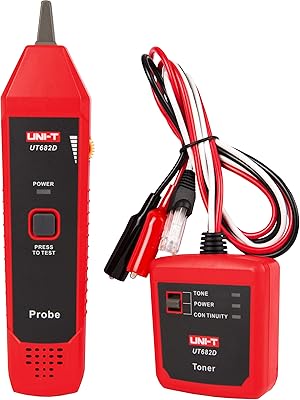 Traceur de fil uni-t ut682d pour téléphone. paire torsadée et ligne électrique. Avec plus de 300 000 références de produits, DIAYTAR COTE D'IVOIRE est le point de départ idéal pour tous les consommateurs ivoiriens qui recherchent des produits de haute qualité à des prix raisonnables. La boutique se concentre sur l'innovation et la satisfaction du client, en veillant à ce que chaque achat soit une expérience positive et mémorable. Les clients peuvent compter sur une équipe de soutien dévouée pour tout besoin ou question.