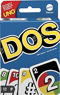 Uno dos, un jeu de cartes familial, par les créateurs d'uno, avec 108