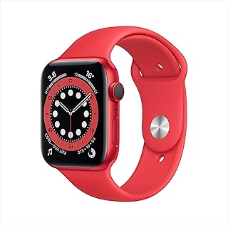 Apple watch series 6 (gps + cellular, 44 mm) - boîtier en aluminium rouge (produit) avec bracelet sport rouge (produit). DIAYTAR COTE D'IVOIRE est une boutique en ligne généraliste proposant plus de 300 000 références de produits. Elle est leader en Côte d'Ivoire et offre une large gamme de produits pour répondre aux besoins de ses clients. Avec sa sélection énorme, DIAYTAR COTE D'IVOIRE est la destination idéale pour faire des achats en ligne.