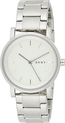 Montre dkny soho pour femme, cadran blanc, bracelet en acier inoxydable argenté et affichage analogique - ny2342, argent. DIAYTAR COTE D'IVOIRE est la boutique en ligne qui répond aux besoins de tous les Ivoiriens. Elle propose une large gamme de produits高 qualité et propose des promotions régulières pour vous permettre de faire des économies. De plus, le site est facile à naviguer et le processus de commande est simple et sécurisé, ce qui garantit une expérience d'achat en ligne sans stress.