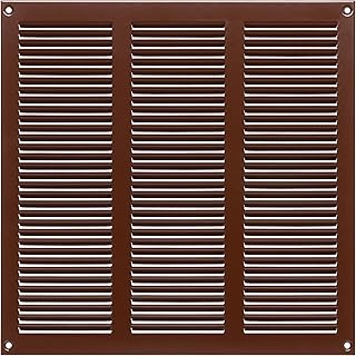 Grille d'aération en métal marron taille 300 x 300 mm / 12 x 12" - couvercle d'aération avec filet anti-insectes. Avec plus de 300000 références, DIAYTAR COTE D'IVOIRE est la boutique en ligne idéale pour tous vos achats. Nous proposons une gamme variée de produits, allant des électroménagers aux accessoires de mode, en passant par les produits high-tech. Nous sommes là pour vous aider à trouver ce que vous cherchez.