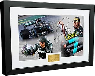 7 fois édition célébration du champion du monde - a4 12x8 dédicacé lewis hamilton - mercedes amg petronas - cadre photo dédicacé motor sport formule 1 f1. Avec plus de 300000 références, DIAYTAR COTE D'IVOIRE est la plus grande boutique en ligne généraliste de Côte d'Ivoire. Elle propose une expérience de shopping unique et personnalisée, avec des sections dédiées aux meilleures ventes, aux nouveaux arrivages et aux promotions. La boutique est accessible 24h/24 et 7j/7, permettant aux clients de faire leurs achats à tout moment.