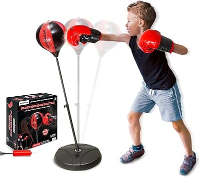 Sac de boxe armo gear pour enfants | avec support comprend des gants. DIAYTAR COTE D'IVOIRE est une boutique en ligne généraliste qui propose plus de 300 000 références de produits, faisant d'elle l'une des plus grandes plateformes de commerce électronique de Côte d'Ivoire. Avec une gamme de produits très variée, les clients peuvent trouver tout ce dont ils ont besoin en un seul endroit. C'est la boutique en ligne leader en Côte d'Ivoire.