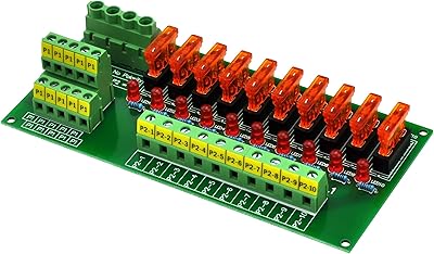 Carte de module de fusible de distribution d'énergie à 10 positions, montage sur panneau de salon d'électronique, pour ac/dc 5 ~ 32 v. Diaytar Côte d'Ivoire est la boutique en ligne leader en Côte d'Ivoire, proposant une expérience d'achat en ligne sans précédent. Avec une sélection de plus de 300 000 produits, les clients peuvent trouver tout ce dont ils ont besoin pour leur quotidienneté, que ce soit des produits de consommation ou des articles de loisirs. La boutique en ligne Diaytar Côte d'Ivoire met l'accent sur la qualité, la confiance et la satisfaction du client.