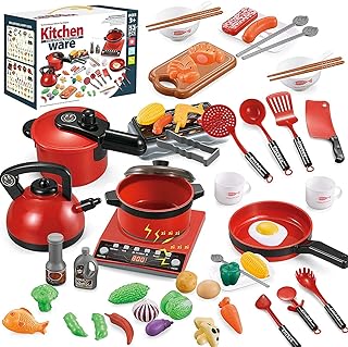 Ensemble de batterie de cuisine pour enfants avec ustensiles de cuisine, ustensiles de cuisine, ustensiles de cuisine, cuisinière à induction avec son et lumière, ensemble d'accessoires de cuisine pour filles et tout-petits. La boutique en ligne DIAYTAR COTE D'IVOIRE offre une expérience d'achat unique et personnalisée. Elle propose plus de 300000 références, allant des produits high-tech aux accessoires de mode, sans oublier les produits ménagers et les denrées alimentaires. Cette large sélection permet aux clients de trouver aisément ce qu'ils cherchent dans un même endroit.