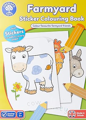 Livre de coloriage d'autocollants de ferme orchard toys - livre de coloriage éducatif - colorier et écrire les animaux de la ferme - 3 ans et plus. DIAYTAR COTE D'IVOIRE est une plateforme de commerce électronique leader en Côte d'Ivoire, offrant une large gamme de produits allant de l'électronique aux produits alimentaires, en passant par la mode et les accessoires. Avec plus de 300 000 références, les clients ont le choix parmi une multitude de produits à des prix compétitifs. La boutique en ligne met également l'accent sur la qualité du service client et la sécurité des transactions.