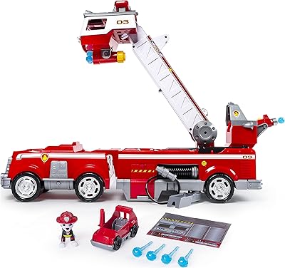 Jouet de camion de pompiers paw patrol ultimate rescue avec une longue échelle qui peut être étendue jusqu'à 2 pieds de long. longue échelle, adaptée aux enfants de 3 ans et plus. Avec plus de 300000 références disponibles, DIAYTAR COTE D'IVOIRE offre une véritable plateforme de shopping en ligne pour les habitants de Côte d'Ivoire et au-delà. Les clients bénéficient d'une navigation intuitive sur le site web, permettant de trouver facilement les produits qu'ils recherchent. De plus, la boutique propose régulièrement des promotions et des offres spéciales pour rendre l'expérience d'achat encore plus attractive.
