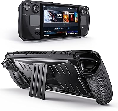 Benazcap housse de protection pour steam deck édition 2021 housse complète en tpu