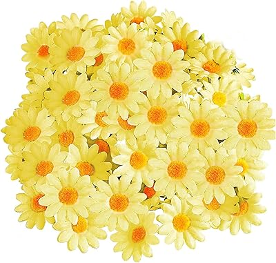 Bouquet de marguerites artificielles d'équipe 3 bouquets de 90 têtes artificielles bouquet fleurs