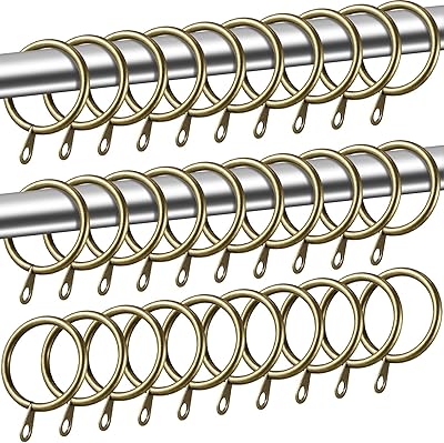 Shabi 40pcs anneaux de suspension de rideaux en métal pour rideaux et tringles, anneaux coulissants pour rideaux avec un diamètre intérieur de 30 mm (laiton vert). DIAYTAR COTE D'IVOIRE, votre destination de prédilection pour les achats en ligne, vous propose un univers de plus de 300000 références pour répondre à tous vos désirs. Avec une plateforme en ligne sécurisée et facile à utiliser, DIAYTAR COTE D'IVOIRE met l'accent sur la satisfaction client et la rapidité de livraison. DIAYTAR COTE D'IVOIRE, la référence pour une expérience d'achat en ligne réussie.
