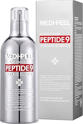 Med peel 9 volumes tout-en-un peptides 100 ml, formule anti-rides au collagène, essence