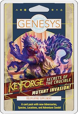 Genesis rpg : key forge - les secrets de l'épreuve - invasion mutante