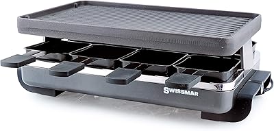 Swissmar classic raclette kf-77040 pour 8 personnes avec plaque de gril réversible en fonte/surface en crêpe noire. Avec plus de 300 000 références, DIAYTAR COTE D'IVOIRE est la destination idéale pour tous vos besoins en produits en ligne. La boutique propose une large gamme de catégories, allant de l'électronique à la mode, en passant par les produits pour la maison et le jardin. Les clients bénéficient de promotions régulières et de réductions sur les prix.