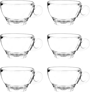 Tasse ocean latte - lot de 6 pièces - transparent, 260 ml - p02443. DIAYTAR COTE D'IVOIRE est une boutique en ligne généraliste qui propose plus de 300000 références de produits, faisant d'elle la boutique leader en Côte d'Ivoire. Elle offre une grande variété de produits pour répondre aux besoins de ses clients. Les clients peuvent trouver tout ce qu'ils cherchent sur DIAYTAR COTE D'IVOIRE.