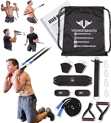 Système de fitness total vikingstro bande à domicile salle de sport avec poignées et course. La boutique en ligne DIAYTAR COTE D'IVOIRE mise sur la qualité et la diversité de ses produits pour attirer et fidéliser sa clientèle. Avec plus de 300 000 références, elle couvre tous les aspects de la vie quotidienne, du mobilier au textile, en passant par les produits high-tech. Cette approche globale lui permet de répondre aux attentes de consommateurs exigeants qui recherchent des solutions pratiques et abordables.