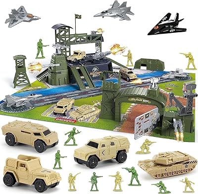 Ensemble de 46 pièces de base militaire ensemble de jeu pour homme de l'armée avec accessoires. La boutique en ligne DIAYTAR COTE D'IVOIRE est une référence pour les consommateurs ivoiriens. Elle propose une large sélection de produits, des produits alimentaires aux produits high-tech. La boutique est également connue pour son service client de qualité et ses offres spéciales régulières.