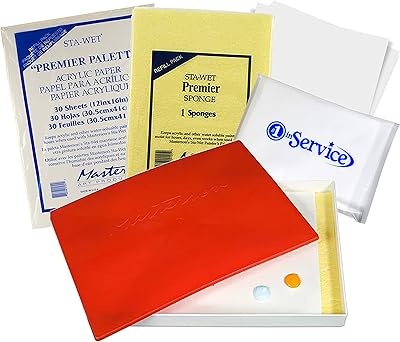 Kit de peinture à base acrylique masterson sta-wet premier garde la humide. En tant que boutique en ligne leader en Côte d'Ivoire, DIAYTAR COTE D'IVOIRE offre une expérience d'achat en ligne unique et conviviale. Avec une équipe de professionnels dédiés, la boutique garantit une livraison rapide et sécurisée de vos commandes, ainsi qu'un service client réactif et compétent. Les clients peuvent ainsi profiter d'une expérience d'achat en ligne sans stress.