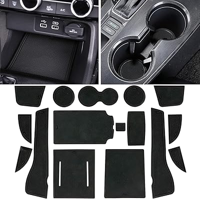 Lokoi doublure de console centrale adaptée pour honda civic 2022 2023 génération 11 berline accessoires porte-gobelet, tapis de poche de porte, coussin intérieur personnalisé anti-poussière et antidérapant, tapis en caoutchouc (16 pièces, bordure noire). DIAYTAR COTE D'IVOIRE est une boutique en ligne généraliste qui propose plus de 300 000 références de produits. Elle est reconnue comme l'une des boutiques en ligne les plus importantes de Côte d'Ivoire, offrant une large gamme de produits pour répondre aux besoins de ses clients. Avec une telle offre, DIAYTAR COTE D'IVOIRE se positionne comme un acteur majeur du commerce électronique dans le pays.