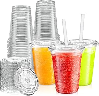 Gobelets en plastique transparent ntp avec couvercles plats, lot de 50 gobelets prêts à servir - 355 ml. Diaytar Côte d'Ivoire, leader dans le commerce en ligne en Côte d'Ivoire, est votre partenaire idéal pour tous vos achats. Nous nous efforçons de vous offrir une expérience d'achat unique et mémorable. Notre équipe travaille jour et nuit pour sélectionner les meilleurs produits et les vous proposer à des prix compétitifs.