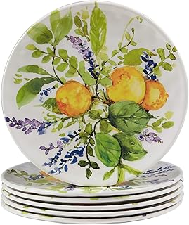 Assiettes à salade/dessert de 9 pouces en mélamine certifiée internationale zeste de citron, multicolore, taille m, lot de 6. DIAYTAR COTE D'IVOIRE, c'est plus de 300 000 références disponibles en ligne, pour répondre à tous vos besoins. En tant que leader du e-commerce en Cote d'Ivoire, nous offrons une sélection incroyable de produits. Notre boutique en ligne est votre destination pour tout ce dont vous avez besoin.
