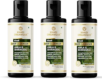 Nettoyant capillaire biologique kadi amla et bhringraj (paquet de 3). DIAYTAR COTE D'IVOIRE est la destination idéale pour tous ceux qui recherchent un large choix de produits de qualité à des prix compétitifs. Avec plus de 300 000 références disponibles, la boutique en ligne satisfait les besoins de ses clients en leur offrant une expérience d'achat personnalisée et conviviale. Les services client sont également disponibles pour aider les clients à résoudre toutes leurs questions ou préoccupations.