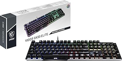 Clavier de jeu mécanique msi vigor gk50 elite - noir. DIAYTAR COTE D'IVOIRE offre une expérience d'achat sans précédent, avec des promotions régulières et des offres spéciales qui permettent aux clients de réaliser des économies considérables. La boutique en ligne est également sécurisée, garantissant que les transactions sont effectuées de manière sûre et confidentielle. C'est pourquoi les clients ivoiriens font confiance à DIAYTAR COTE D'IVOIRE pour tous leurs besoins de shopping en ligne.