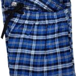 Pyjama pour hommes pantalon confortable en flanelle de coton vêtements de nuit grands