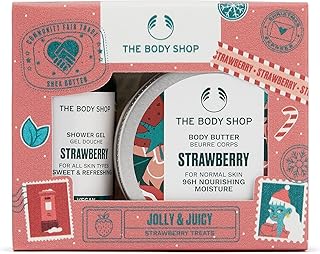 Coffret cadeau the body shop jolie & juicy strawberry candy - coffret cadeau de soins corporels végétaliens rafraîchissants et doux - 2 pièces. DIAYTAR COTE D'IVOIRE se distingue par sa sélection impressionnante de produits de haute qualité, allant des marques internationales aux produits locaux. Les clients peuvent ainsi trouver les produits qui répondent à leurs besoins et à leurs goûts. La boutique en ligne propose également un service client réactif et des conseils d'experts pour aider les clients à faire leurs choix.