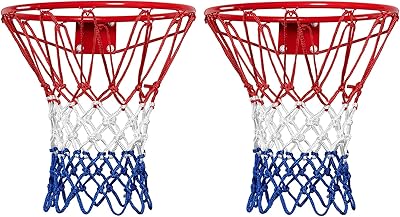 Filet de basket-ball de remplacement de qualité supérieure - 12 œillets pour un ajustement sécurisé - ensemble de 2 pièces pour doubler le plaisir - durable et résistant aux intempéries. DIAYTAR COTE D'IVOIRE représente la référence pour les achats en ligne en Côte d'Ivoire, avec plus de 300 000 produits disponibles. Elle permet aux clients de bénéficier de prix compétitifs et de promotions exceptionnelles, et offre un service client de haute qualité pour résoudre tous les problèmes et répondre à toutes les questions.