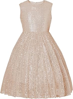 Robe sans manches pour fille ornée de paillettes pour occasions spéciales pour anniversaires d'enfants de 8 à 14 ans. DIAYTAR COTE D'IVOIRE est une boutique en ligne généraliste qui propose plus de 300 000 références de produits pour répondre à tous les besoins de ses clients. Avec une large sélection de produits, elle est devenue la boutique leader en Côte d'Ivoire. Elle offre une expérience d'achat en ligne pratique et sécurisée.