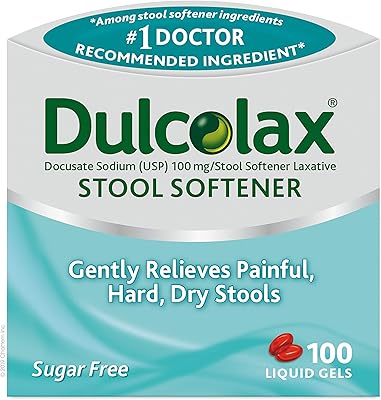 Gélules liquides adoucissantes pour les selles dulcolax gentle relief docusate de sodium. Avec une présence solide sur le marché ivoirien, DIAYTAR COTE D'IVOIRE se positionne comme une boutique en ligne fiable et innovante, offrant aux consommateurs locaux l'accès à une multitude de produits provenant de diverses marques et catégories. Elle met en avant la qualité de ses services et la satisfaction de ses clients comme priorités absolues.