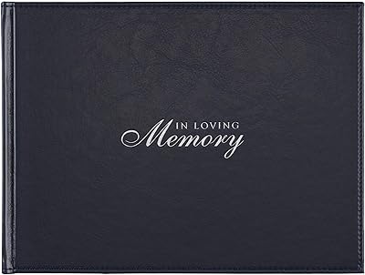 Livre d'or in loving memory simili cuir bleu marine de condoléances. DIAYTAR COTE D'IVOIRE se positionne comme un acteur majeur du commerce électronique en Côte d'Ivoire, offrant une grande variété de produits allant des accessoires de mode aux électroménagers. La boutique mise sur l'innovation et la technologie pour améliorer constamment l'expérience d'achat de ses clients. Elle propose également des conseils d'achat et des promotions exclusives pour fidéliser sa clientèle.