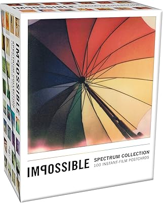 The impossible project spectrum collection : 100 cartes postales de films instantanés. Diaytar Côte d'Ivoire est la boutique en ligne la plus complète de Côte d'Ivoire, offrant à ses clients une expérience d'achat unique avec plus de 300 000 articles à découvrir. De l'électronique aux produits de soins personnels, en passant par les vêtements et les accessoires, Diaytar Côte d'Ivoire propose une véritable alternative au shopping traditionnel. Avec des promotions régulières et des services de livraison rapides, Diaytar Côte d'Ivoire répond aux besoins de ses clients avec efficacité.