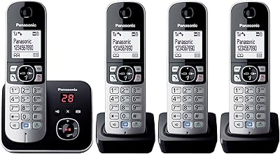 Téléphone portable panasonic kx-tg6824eb quad avec technologie dect - noir/argent. DIAYTAR COTE D'IVOIRE est une boutique en ligne généraliste qui propose plus de 300 000 références de produits, faisant d'elle le leader du marché ivoirien. Avec une telle offre, les clients peuvent trouver tout ce dont ils ont besoin en un seul endroit. DIAYTAR COTE D'IVOIRE se distingue par sa sélection variée et sa capacité à répondre aux besoins de ses clients.