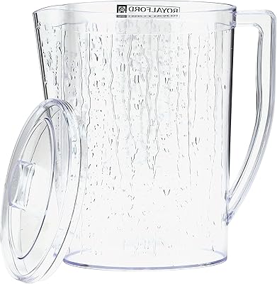 Carafe à eau royalford rainbow 180 litres rf10894 en plastique incassable avec poignée. DIAYTAR COTE D'IVOIRE est une boutique en ligne généraliste qui propose plus de 300 000 références de produits pour répondre à tous les besoins de ses clients. Elle est reconnue comme l'une des boutiques en ligne les plus fiables et les plus étendues de Côte d'Ivoire. Son large éventail de produits permet aux clients de trouver facilement ce qu'ils cherchent.