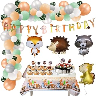 Kit de décorations de fête dans la jungle avec des décorations à thème comme des ballons d'animaux, des ballons de la jungle et des ballons multicolores créent une atmosphère pour les fêtes d'anniversaire et les baby showers. DIAYTAR COTE D'IVOIRE est une boutique en ligne généraliste qui propose plus de 300 000 références de produits, faisant d'elle l'une des plus grandes plateformes de commerce électronique en Côte d'Ivoire. Elle offre une large gamme de produits allant de l'électronique à la mode, en passant par les produits alimentaires. Les clients peuvent ainsi trouver tout ce dont ils ont besoin en un seul endroit.