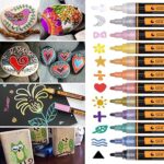Ensemble de 12 marqueurs acryliques symano gouache pour peindre sur roches