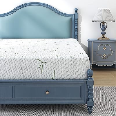 Matelas en mousse à mémoire de forme épaisse de 8" avec housse