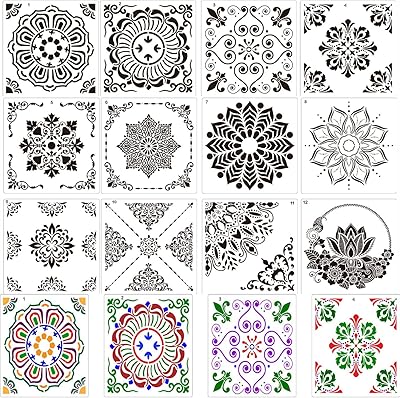 Ensemble de pochoirs revhk mandala 12 pièces (118 x 118 pouces) peinture parfait. En tant que leader en Côte d'Ivoire, DIAYTAR COTE D'IVOIRE se distingue par son engagement envers la satisfaction des clients. La boutique en ligne propose un service client de haut niveau, avec une équipe dédiée pour répondre aux questions et aux préoccupations des clients. Les commandes sont expédiées rapidement et de manière fiable pour garantir que les clients reçoivent leurs produits dans les délais.